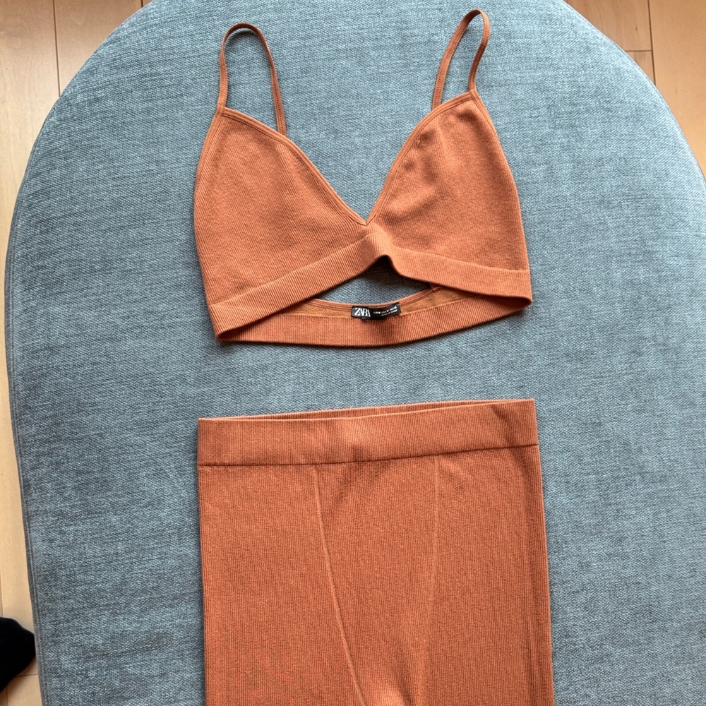 Zara Kids Tan Leggings
